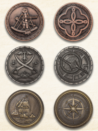 LARP Münzen "Piraten"